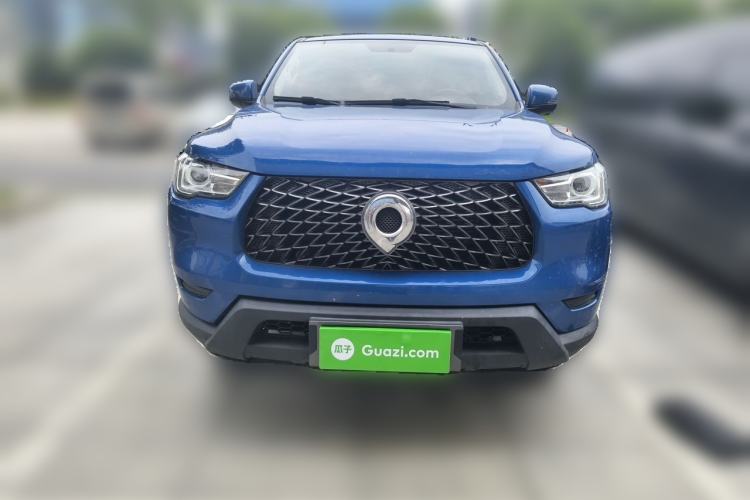 Used Great Wall Poer 2021 2.0T Commercial Version Automatic Diesel Two-Wheel Drive Elite Trim with Long Bed – GW4D20M Front