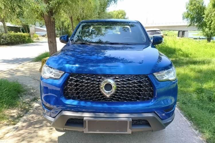 Used Great Wall Poer 2021 2.0T Commercial Version Automatic Diesel Two-Wheel Drive Elite Trim with Long Bed – GW4D20M Front