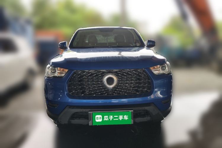Used Great Wall Poer 2021 2.0T Commercial Version Manual Diesel 4x4 Elite Long-Box GW4D20M Front