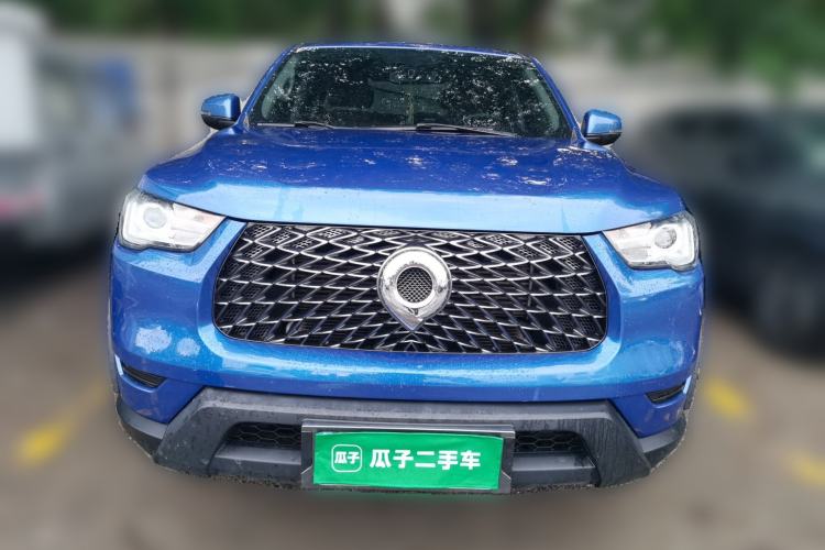 Used Great Wall Poer 2021 2.0T Commercial Version Automatic Diesel 4x4 Elite Long-Box GW4D20M Front
