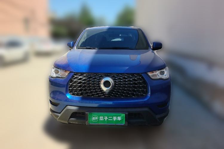 Used Great Wall Poer 2021 2.0T Commercial Version Automatic Diesel Two-Wheel Drive Elite Trim with Long Bed – GW4D20M Front