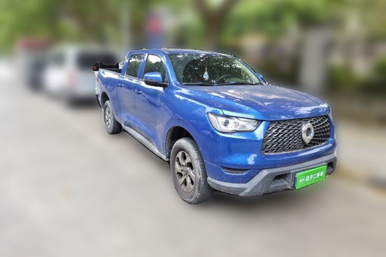 Used Great Wall Poer 2021 2.0T Commercial Version Manual Diesel Two-Wheel Drive Elite Long-Box GW4D20M Front Right 45 Deg