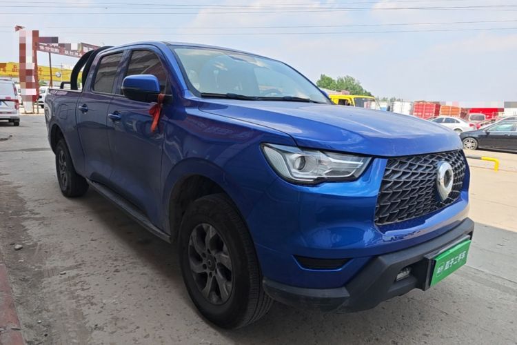 Used Great Wall Poer 2021 2.0T Commercial Version Manual Diesel Two-Wheel Drive Elite Long-Box GW4D20M Front Right 45 Deg