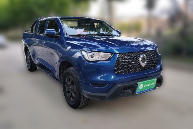 Used Great Wall Poer 2021 2.0T Commercial Version Automatic Diesel Two-Wheel Drive Elite Trim with Long Bed – GW4D20M Front Right 45 Deg
