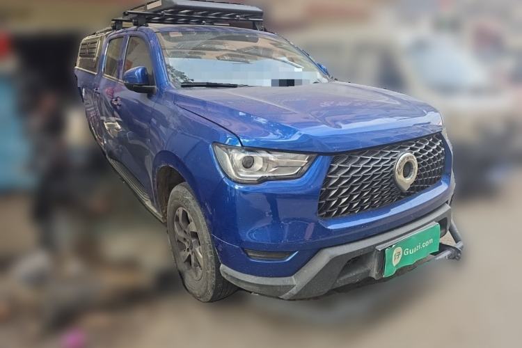 Used Great Wall Poer 2021 2.0T Commercial Version Manual Diesel 4x4 Elite Long-Box GW4D20M Front Right 45 Deg
