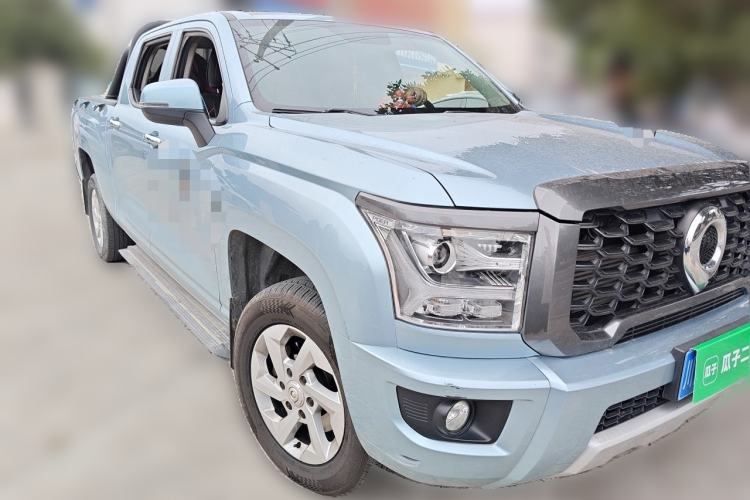 Used Great Wall Poer 2021 2.0T Commercial Version Manual Diesel Two-Wheel Drive Elite Long-Box GW4D20M Front Right 45 Deg