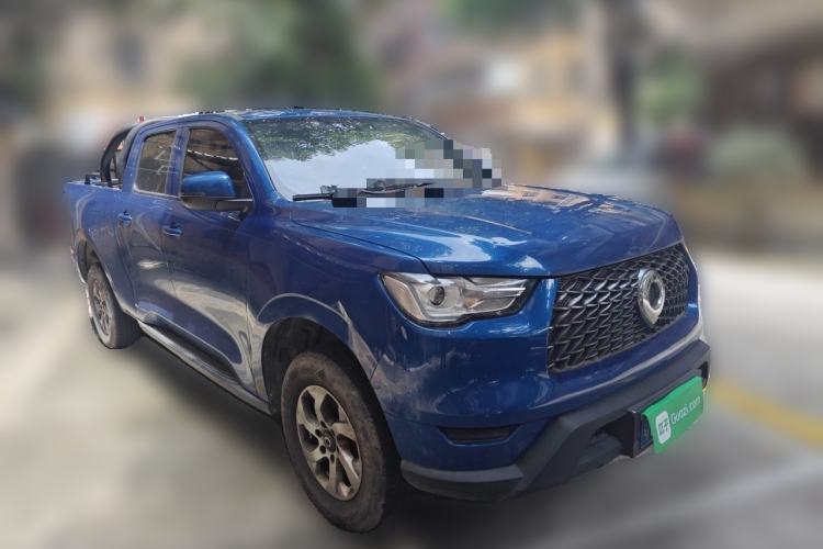 Used Great Wall Poer 2021 2.0T Commercial Version Automatic Diesel Two-Wheel Drive Elite Trim with Long Bed – GW4D20M Front Right 45 Deg