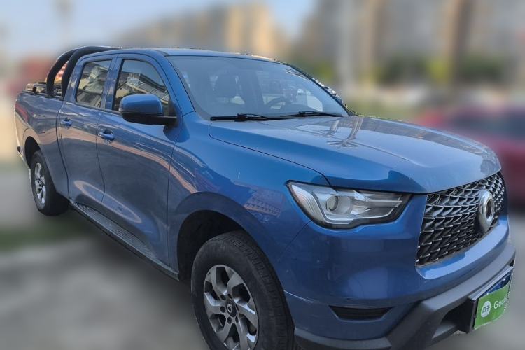 Used Great Wall Poer 2021 2.0T Commercial Version Manual Diesel Two-Wheel Drive Elite Long-Box GW4D20M Front Right 45 Deg