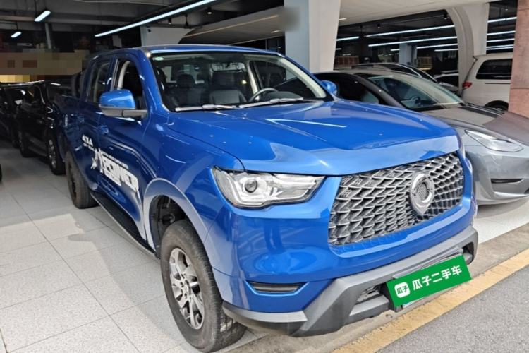 Used Great Wall Poer 2021 2.0T Commercial Version Automatic Diesel Two-Wheel Drive Elite Trim with Long Bed – GW4D20M Front Right 45 Deg