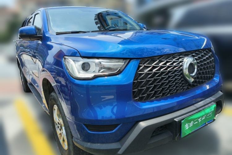 Used Great Wall Poer 2021 2.0T Commercial Version Manual Diesel Two-Wheel Drive Elite Long-Box GW4D20M Front Right 45 Deg