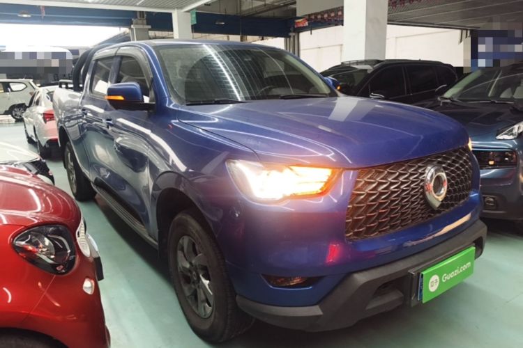 Used Great Wall Poer 2021 2.0T Commercial Version Automatic Gasoline 4x4 Navigation Type Long-Box GW4C20B Front Right 45 Deg