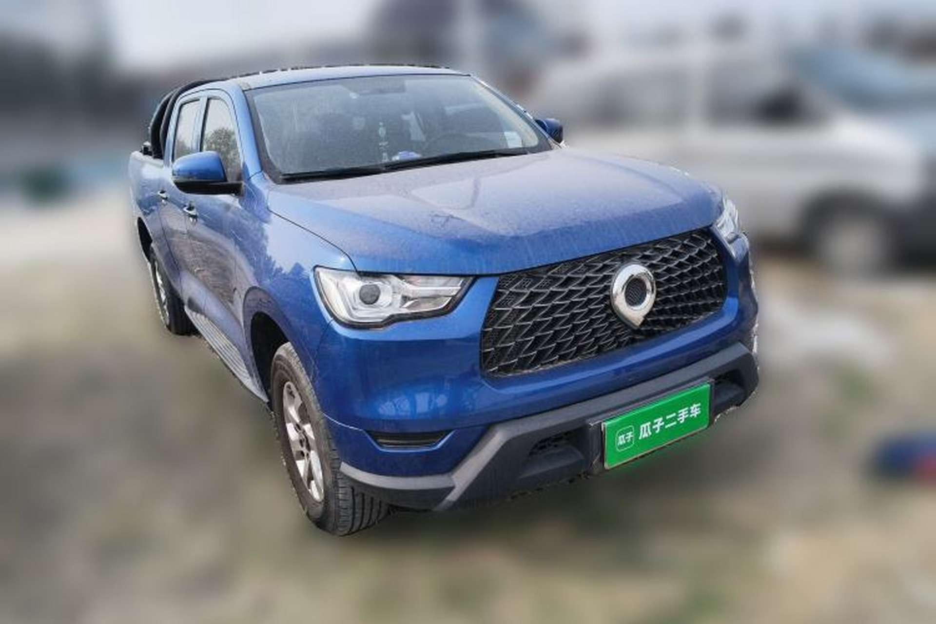 Used Great Wall Poer 2021 2.0T Commercial Version Manual Transmission Gasoline Two-Wheel Drive Elite Trim with Long Bed – GW4C20B Front Right 45 Deg