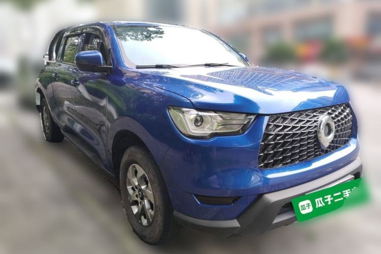 Used Great Wall Poer 2021 2.0T Commercial Version Automatic Diesel 4x4 Navigation-Ready Long-Box GW4D20M Front Right 45 Deg