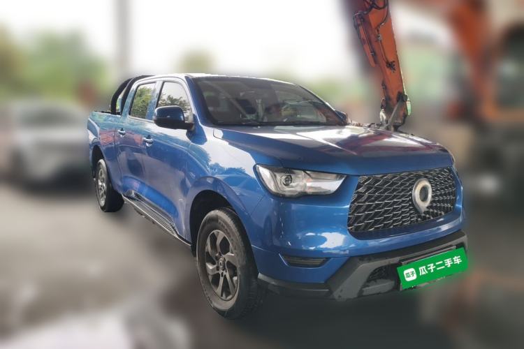 Used Great Wall Poer 2021 2.0T Commercial Version Manual Diesel 4x4 Elite Long-Box GW4D20M Front Right 45 Deg
