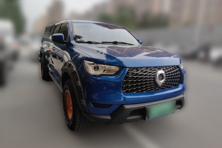 Used Great Wall Poer 2021 2.0T Commercial Version Automatic Diesel 4x4 Elite Long-Box GW4D20M Front Right 45 Deg