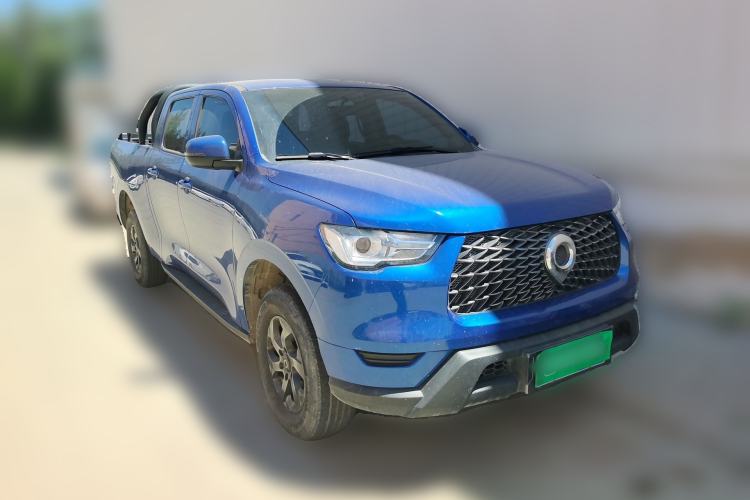 Used Great Wall Poer 2021 2.0T Commercial Version Automatic Diesel Two-Wheel Drive Elite Trim with Long Bed – GW4D20M Front Right 45 Deg
