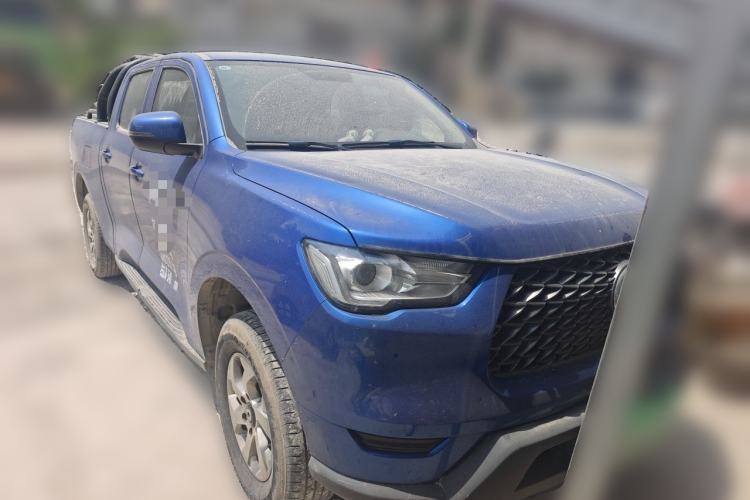 Used Great Wall Poer 2021 2.0T Commercial Version Automatic Diesel Two-Wheel Drive Elite Trim with Long Bed – GW4D20M Front Right 45 Deg