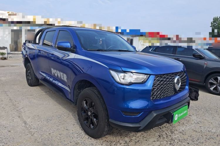 Used Great Wall Poer 2021 2.0T Commercial Version Manual Diesel Two-Wheel Drive Elite Long-Box GW4D20M Front Right 45 Deg