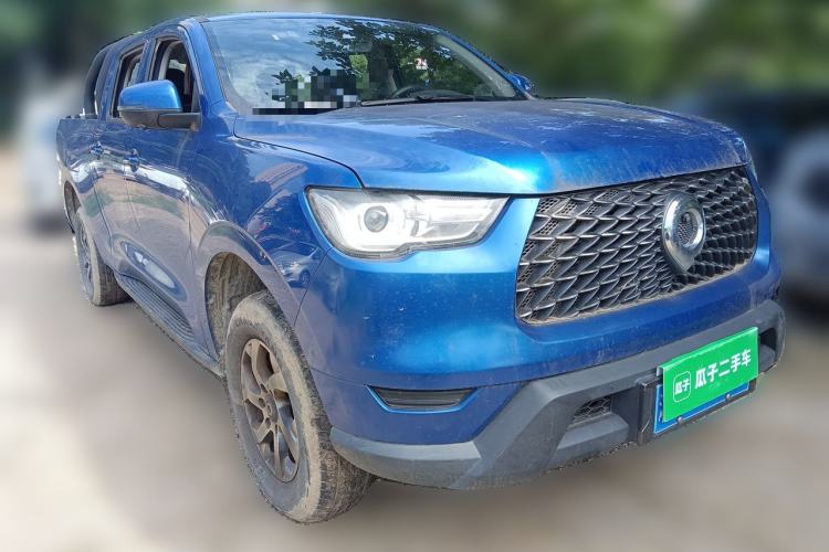 Used Great Wall Poer 2021 2.0T Commercial Version Automatic Diesel Two-Wheel Drive Elite Trim with Long Bed – GW4D20M Front Right 45 Deg