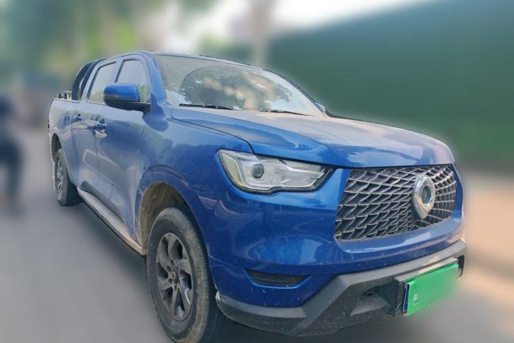 Used Great Wall Poer 2021 2.0T Commercial Version Automatic Gasoline Two-Wheel Drive Elite Trim with Long Bed – GW4C20B Front Right 45 Deg