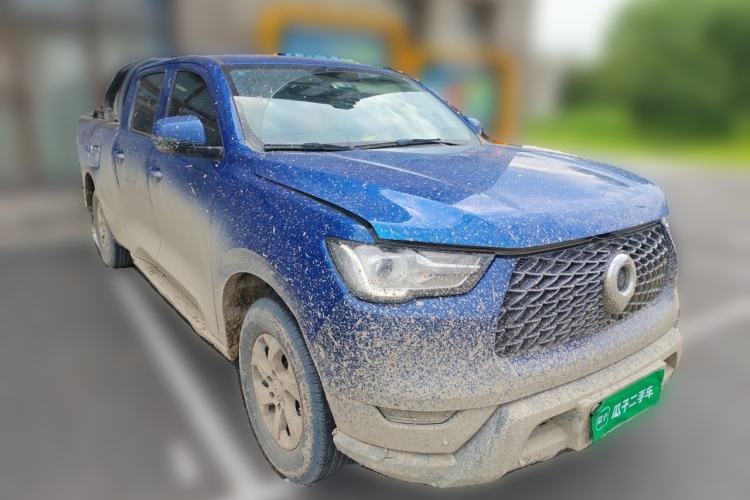 Used Great Wall Poer 2021 2.0T Commercial Version Manual Diesel Two-Wheel Drive Elite Long-Box GW4D20M Front Right 45 Deg