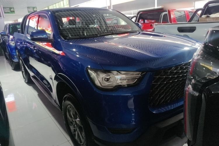 Used Great Wall Poer 2021 2.0T Commercial Version Automatic Diesel Two-Wheel Drive Elite Trim with Long Bed – GW4D20M Front Right 45 Deg
