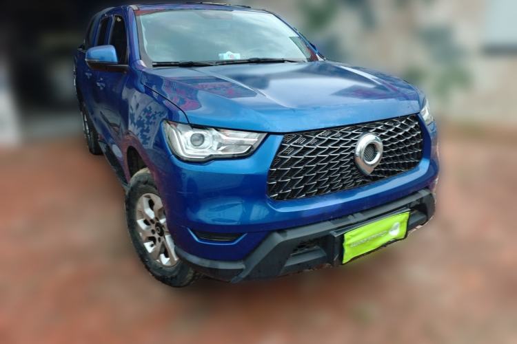 Used Great Wall Poer 2021 2.0T Commercial Version Manual Diesel Two-Wheel Drive Elite Long-Box GW4D20M Front Right 45 Deg