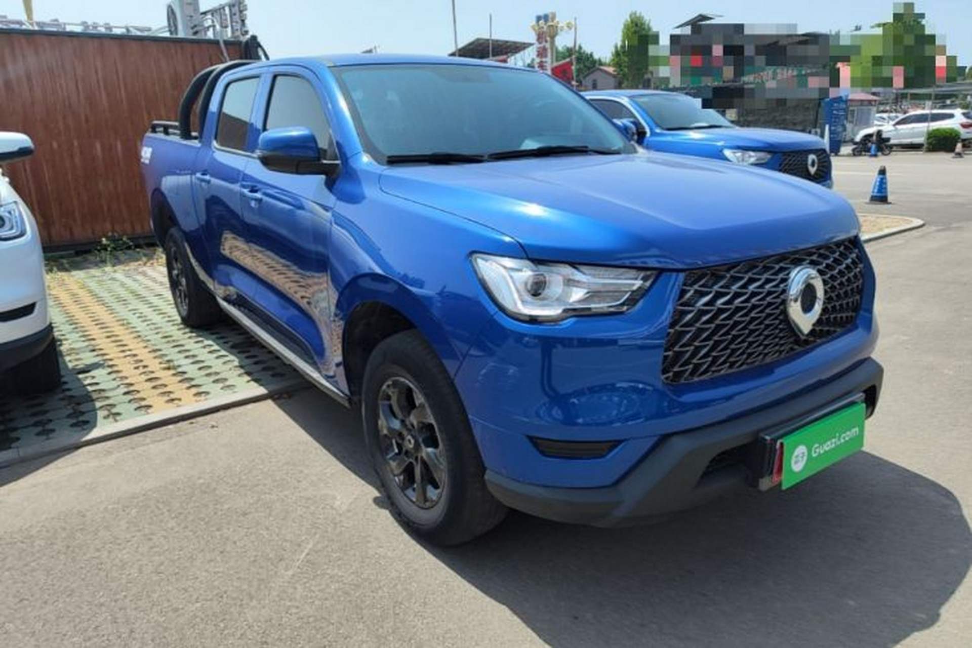 Used Great Wall Poer 2021 2.0T Commercial Version Automatic Diesel 4x4 Elite Long-Box GW4D20M Front Right 45 Deg