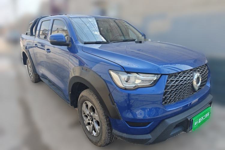 Used Great Wall Poer 2021 2.0T Commercial Version Manual Diesel 4x4 Elite Long-Box GW4D20M Front Right 45 Deg