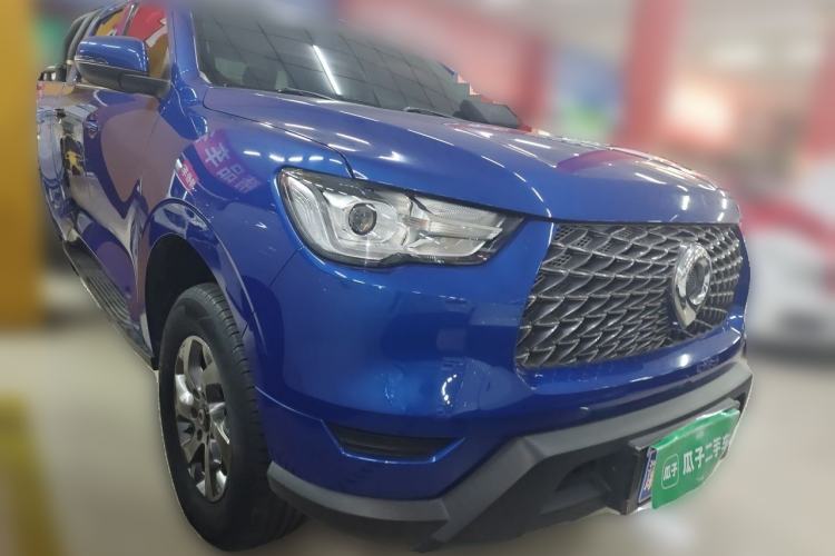 Used Great Wall Poer 2021 2.0T Commercial Version Automatic Diesel Two-Wheel Drive Elite Trim with Long Bed – GW4D20M Front Right 45 Deg
