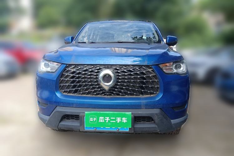 Used Great Wall Poer 2021 2.0T Commercial Version Automatic Diesel Two-Wheel Drive Elite Trim with Long Bed – GW4D20M Front