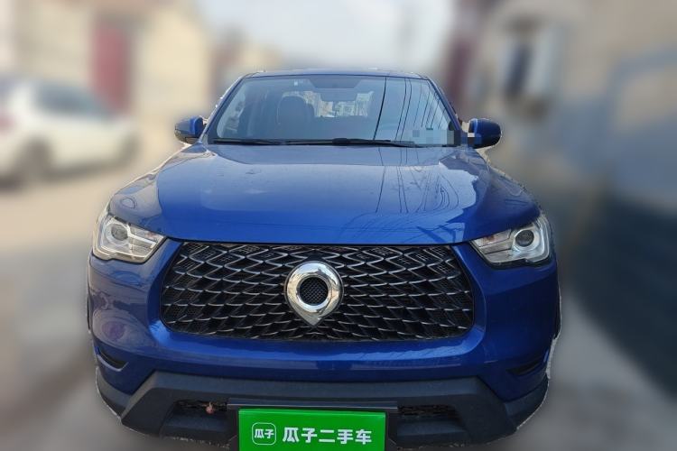 Used Great Wall Poer 2021 2.0T Commercial Version Manual Diesel 4x4 Elite Long-Box GW4D20M Front