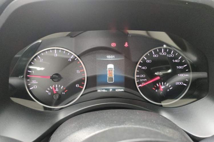 Used Great Wall Poer 2021 2.0T Commercial Version Automatic Diesel 4x4 Navigation-Ready Long-Box GW4D20M Instrument Cluster