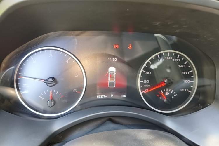 Used Great Wall Poer 2021 2.0T Commercial Version Automatic Diesel Two-Wheel Drive Elite Trim with Long Bed – GW4D20M Instrument Cluster