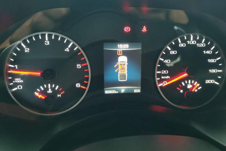 Used Great Wall Poer 2021 2.0T Commercial Version Automatic Diesel 4x4 Elite Long-Box GW4D20M Instrument Cluster