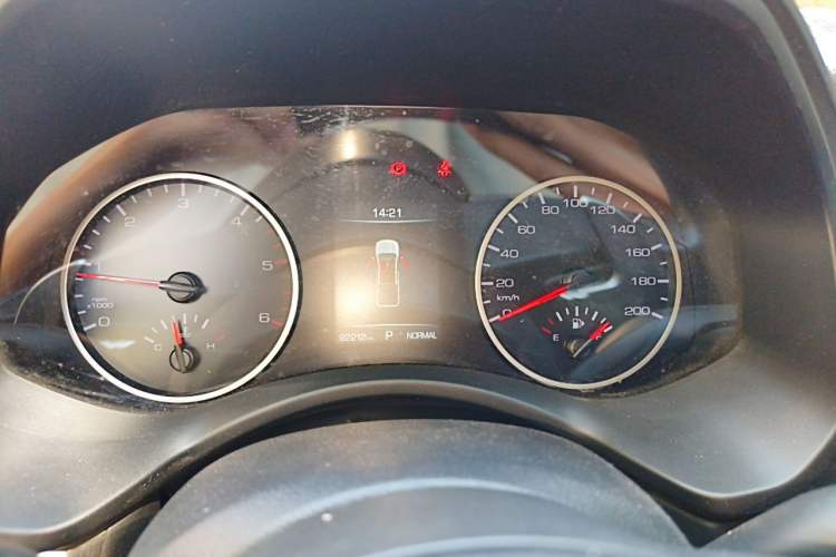 Used Great Wall Poer 2021 2.0T Commercial Version Automatic Diesel 4x4 Elite Long-Box GW4D20M Instrument Cluster