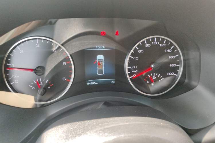 Used Great Wall Poer 2021 2.0T Commercial Version Manual Diesel 4x4 Elite Long-Box GW4D20M Instrument Cluster