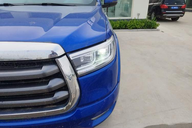 Used Great Wall Poer 2021 2.0T Global Version Passenger Automatic Diesel Two-Wheel Drive Comfort Trim Standard Cab GW4D20M Left Front Headlight