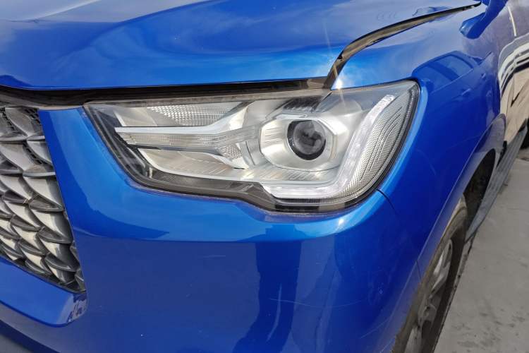 Used Great Wall Poer 2021 2.0T Commercial Version Automatic Diesel 4x4 Elite Long-Box GW4D20M Left Front Headlight