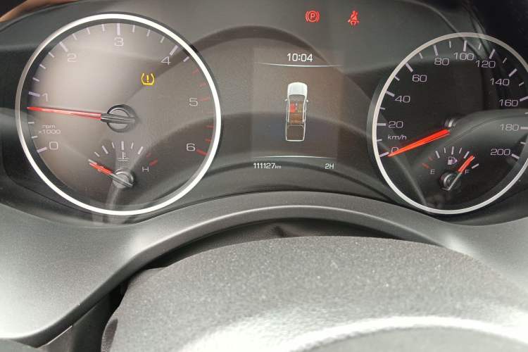 Used Great Wall Poer  Odometer Close Up