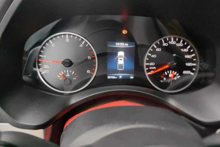 Used Great Wall Poer 2021 2.0T Commercial Version Automatic Diesel 4x4 Elite Long-Box GW4D20M Odometer Close Up