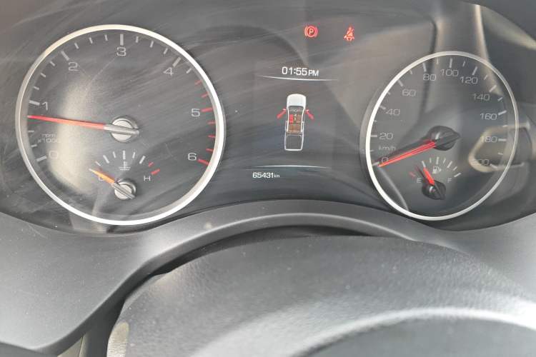 Used Great Wall Poer 2021 2.0T Commercial Version Manual Diesel Two-Wheel Drive Elite Long-Box GW4D20M Odometer Close Up