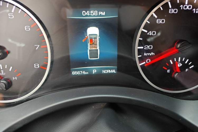 Used Great Wall Poer 2021 2.0T Global Version Automatic Gasoline 4x4 Sporty Standard-Box GW4C20B Odometer Close Up