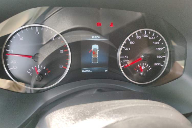 Used Great Wall Poer 2021 2.0T Commercial Version Manual Diesel 4x4 Elite Long-Box GW4D20M Odometer Close Up