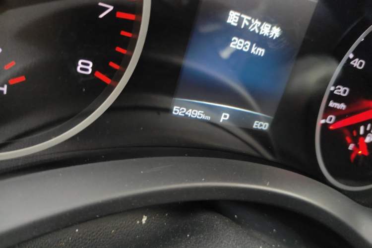 Used Great Wall Poer 2021 2.0T Commercial Version Automatic Gasoline Two-Wheel Drive Elite Trim with Long Bed – GW4C20B Odometer Close Up