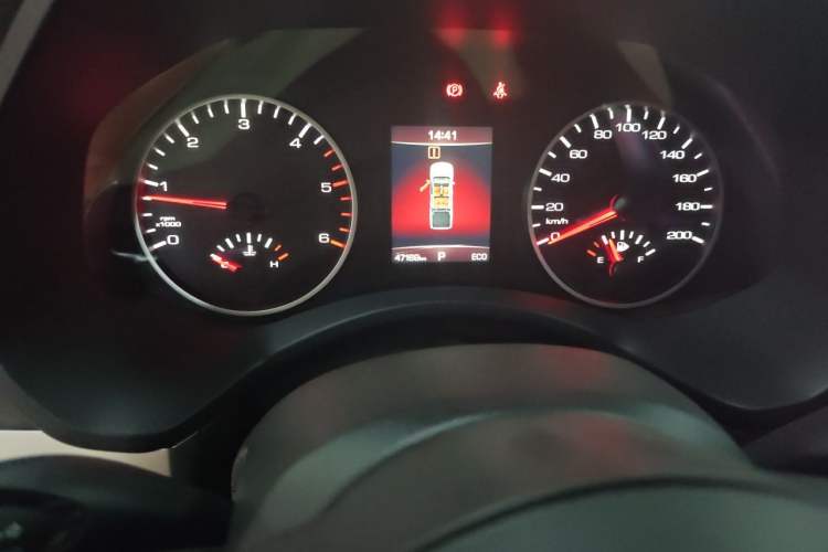 Used Great Wall Poer 2021 2.0T Commercial Version Automatic Diesel Two-Wheel Drive Elite Trim with Long Bed – GW4D20M Odometer Close Up