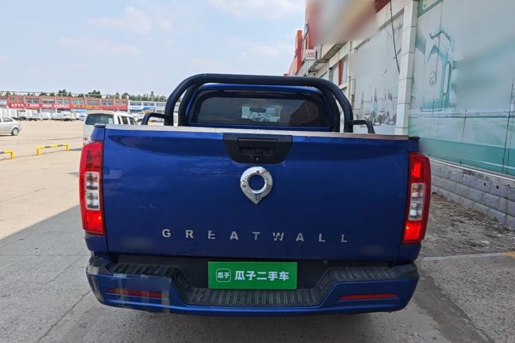 Used Great Wall Poer 2021 2.0T Commercial Version Manual Diesel Two-Wheel Drive Elite Long-Box GW4D20M Rear