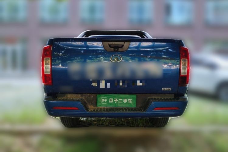 Used Great Wall Poer 2021 2.0T Commercial Version Manual Diesel Two-Wheel Drive Elite Long-Box GW4D20M Rear