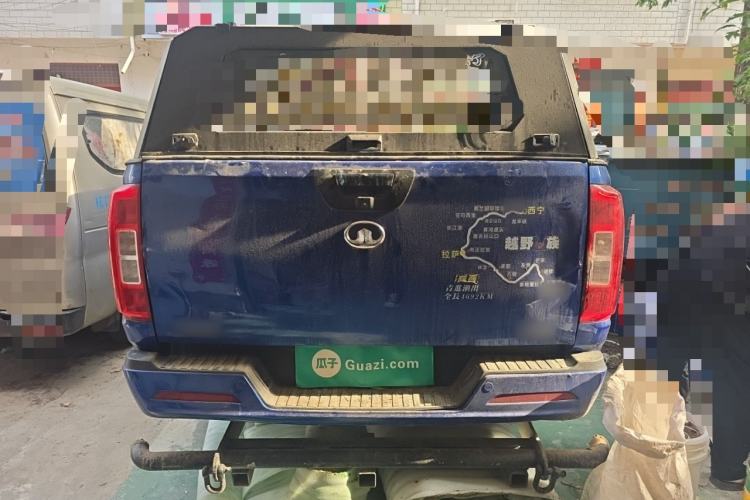 Used Great Wall Poer 2021 2.0T Commercial Version Manual Diesel 4x4 Elite Long-Box GW4D20M Rear
