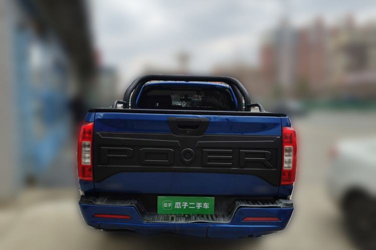 Used Great Wall Poer 2021 2.0T Commercial Version Manual Diesel 4x4 Elite Long-Box GW4D20M Rear